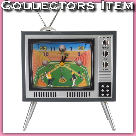 TV Sports Other - ❤️SOLD❤️TV Sports Alarm Clock - Baseball